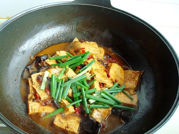 Braised Tofu with Sauce recipe