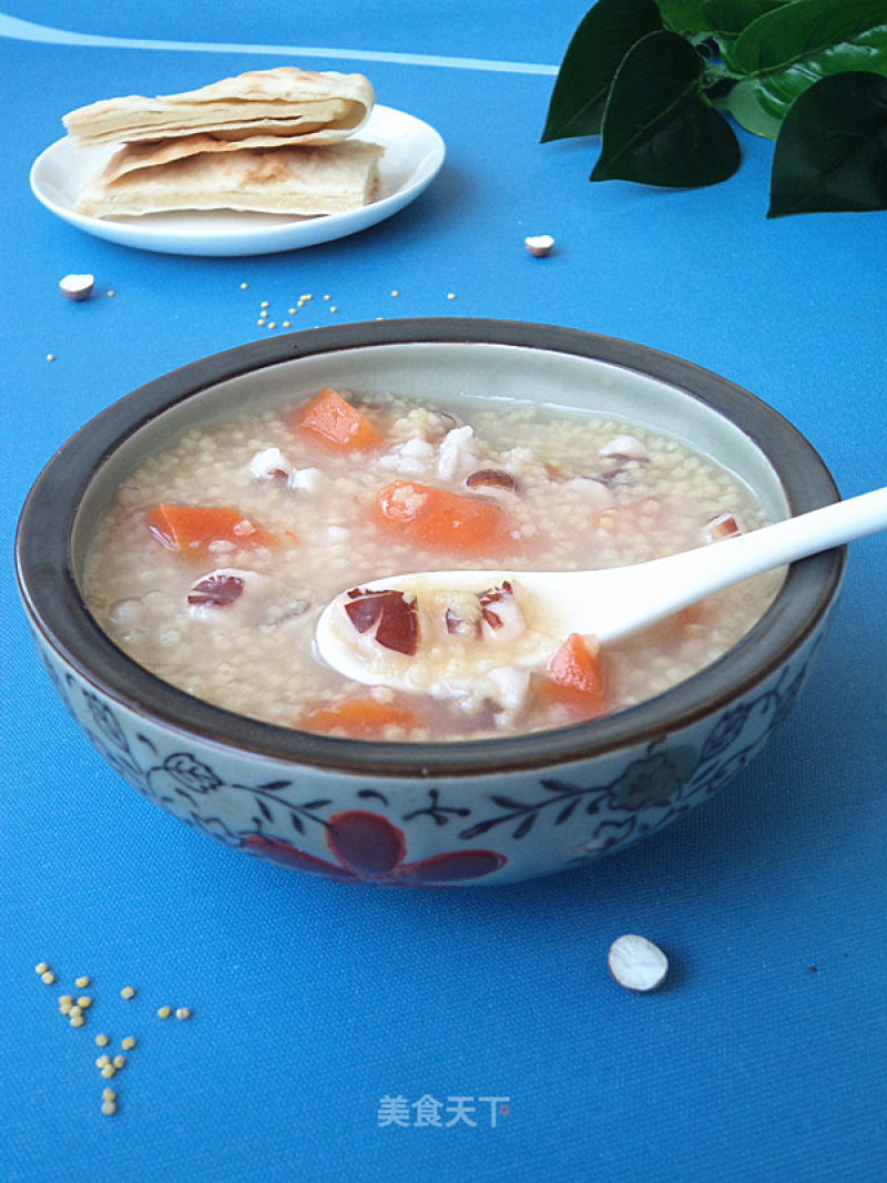 Gorgon Carrot Millet Congee recipe