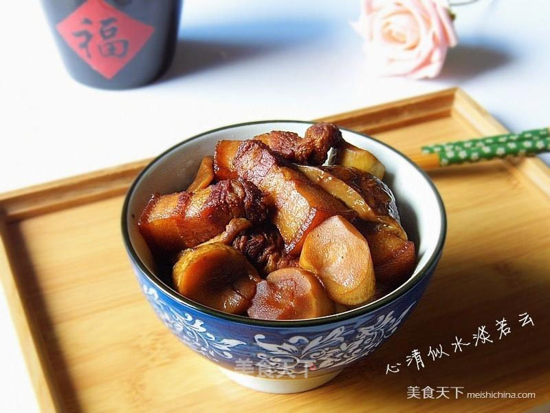 Stewed Pork with Matsutake recipe