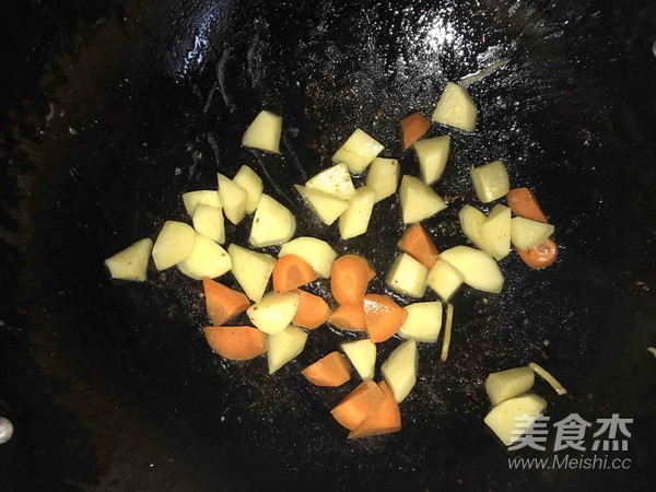 Three-color Fresh Fried Beef Tendon recipe