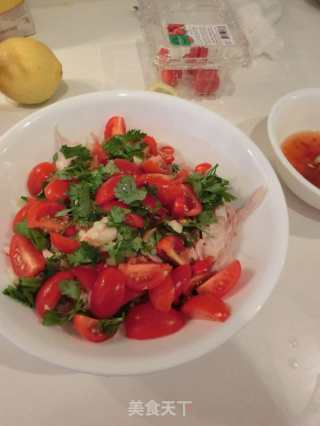 Thai-style Cold Chicken Shreds recipe