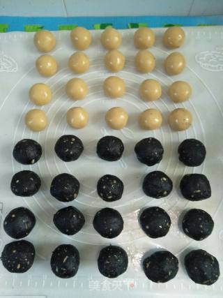 Black Sesame and Five Nut Mooncakes recipe