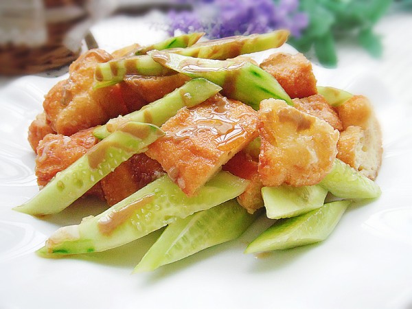 Cucumber Fritters recipe