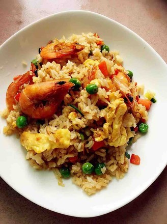 Kei Wai Shrimp Fried Rice recipe