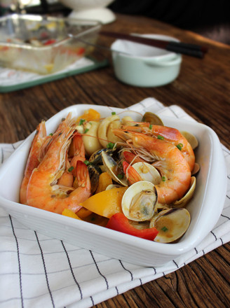 Assorted Seafood Curry recipe