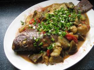 Tilapia Stewed Eggplant recipe