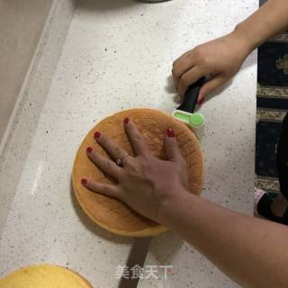 Mango Strawberry Cake recipe