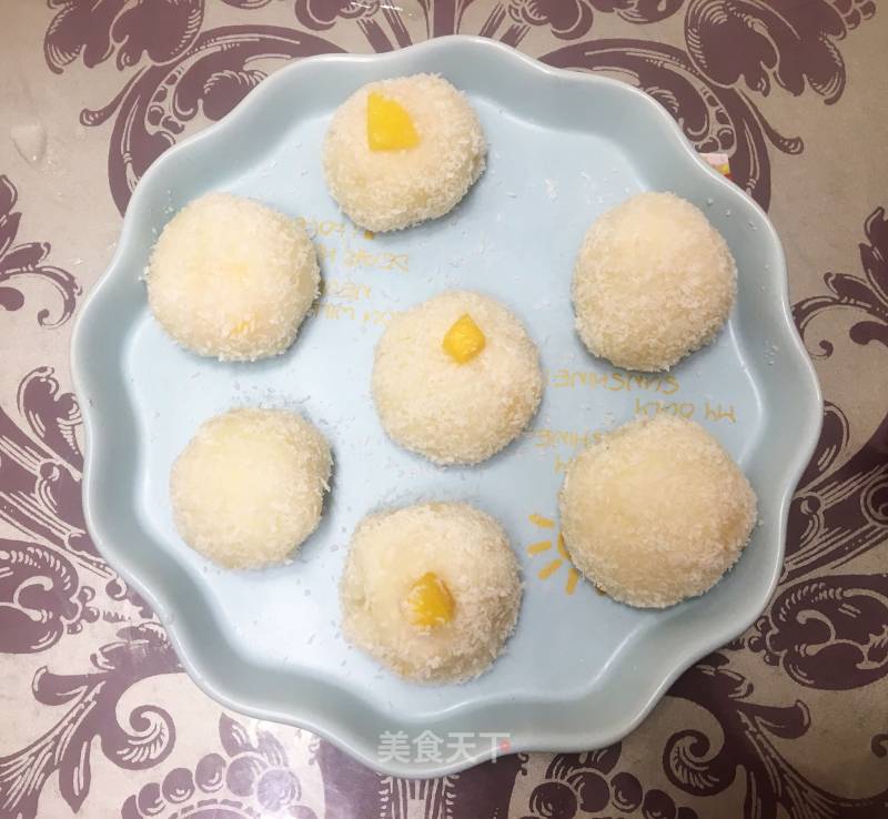 Q Bomb Mango Glutinous Rice Cake recipe