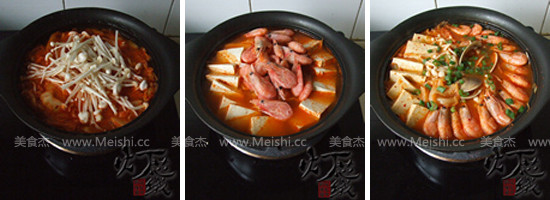 Korean Kimchi Seafood Pot recipe