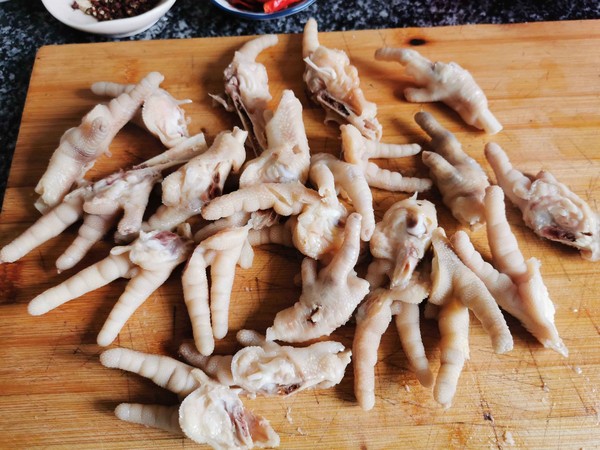 Marinated Chicken Feet recipe