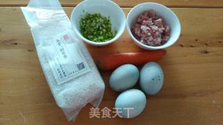 Carrots Preserved Egg and Lean Meat Porridge recipe