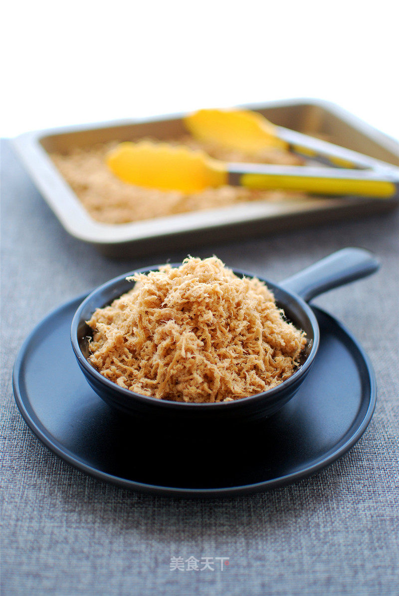 #aca烤明星大赛# Bread Machine Plate: Pork Floss recipe