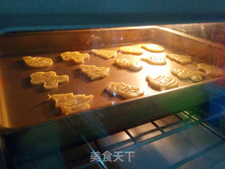 【christmas Tree Icing Cookies】 recipe