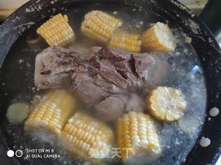 Carnivorous Meat Vegetables Pumpkin Corn Bone Soup recipe