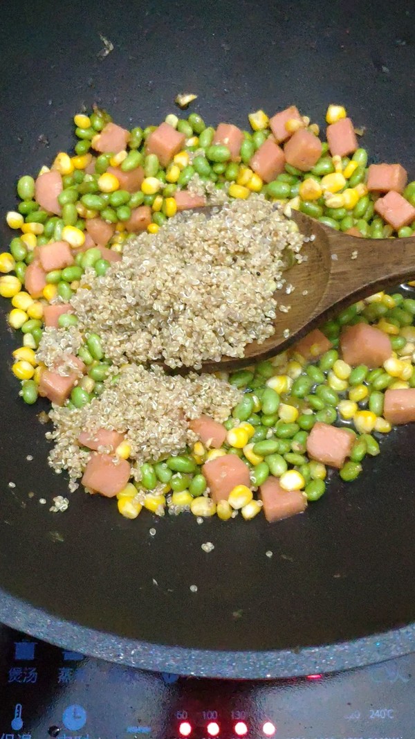 White Quinoa Diet Meal recipe