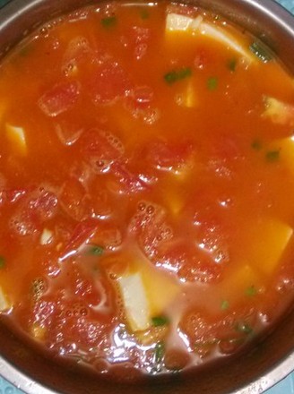 Tomato Tofu Soup recipe