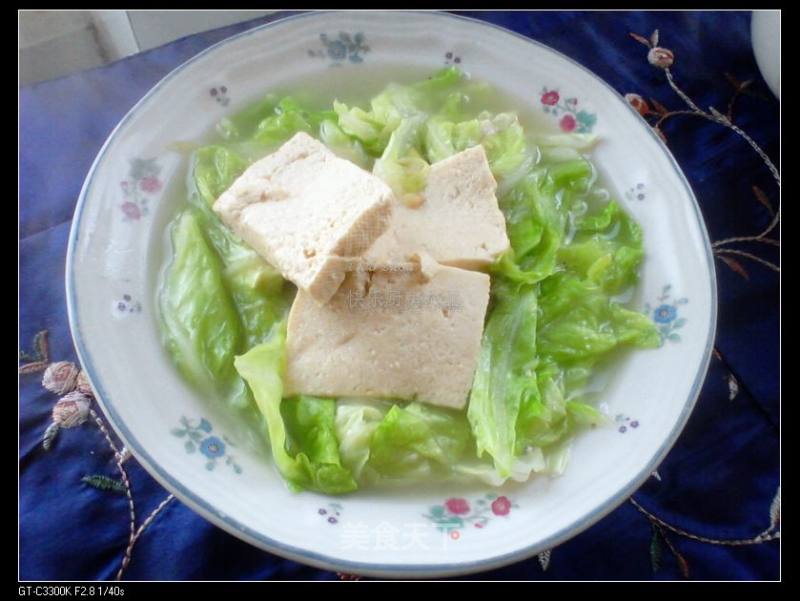 Frozen Tofu with Cabbage--the First Choice for Healthy Vegetable in Winter recipe