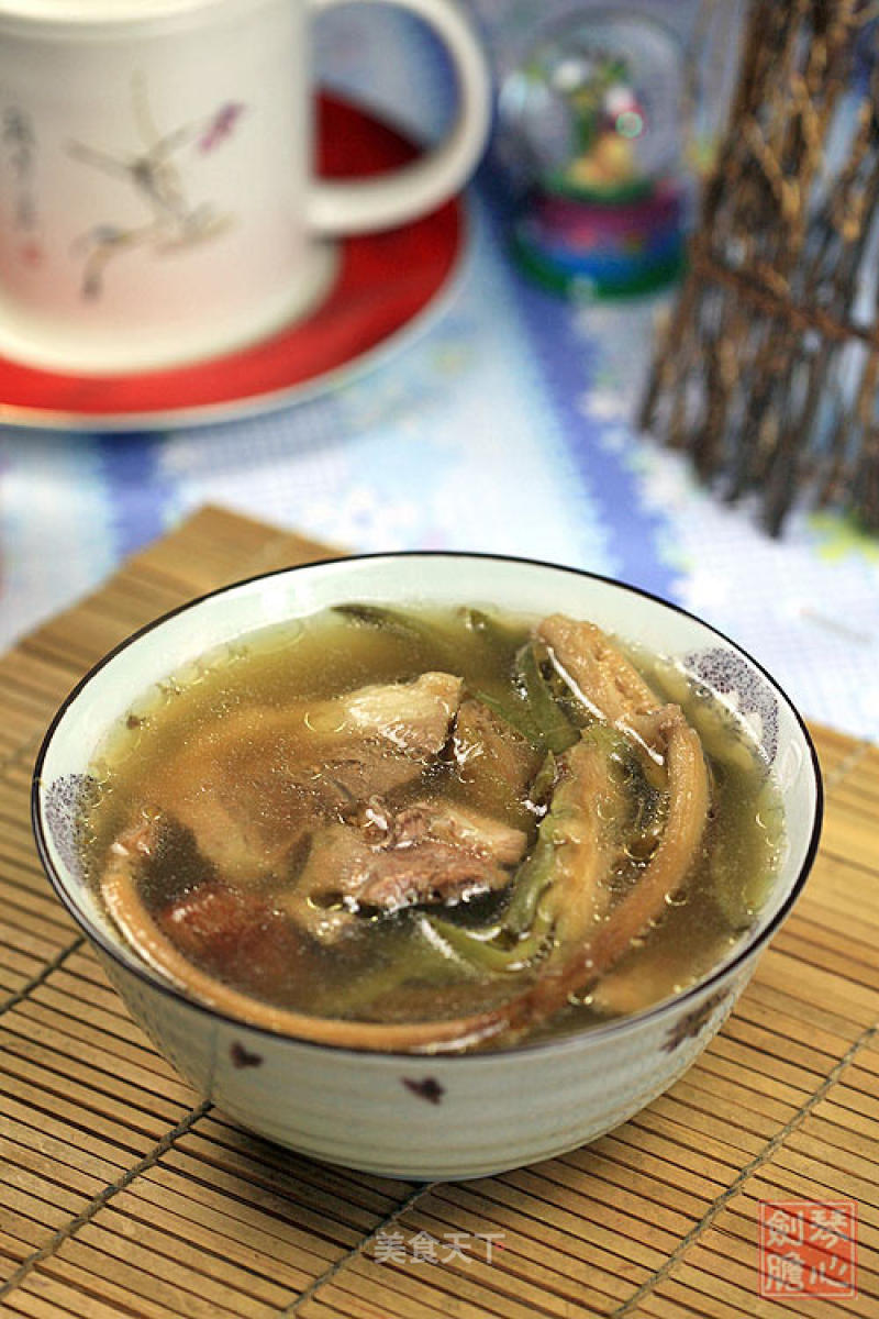 Bawang Flower Pot Fan Bone Soup recipe