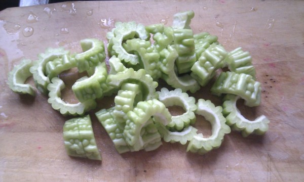 Sting Head Bitter Gourd recipe