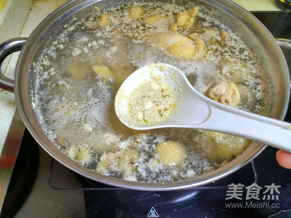 Mushroom Chicken Soup recipe