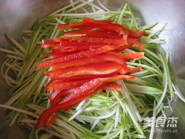 Shredded Zucchini Salad recipe