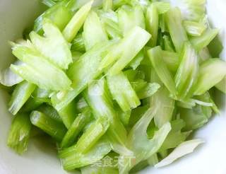 Celery and Lily Shrimp recipe