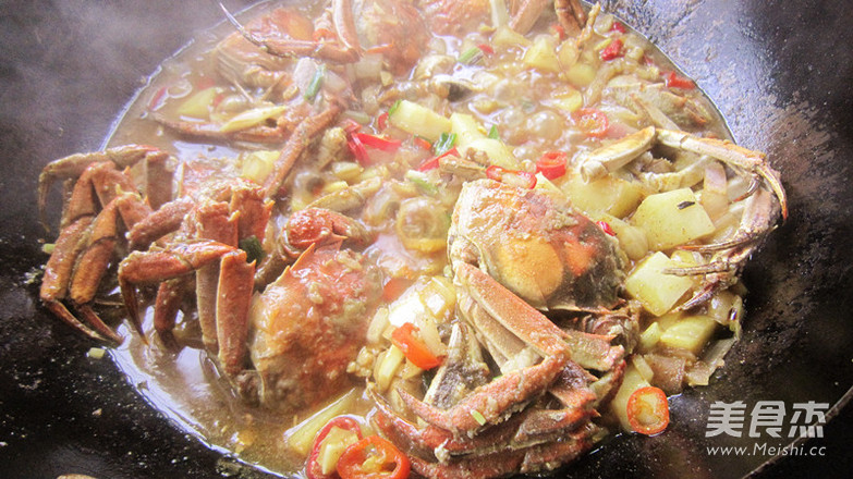 Golden Curry Crab recipe