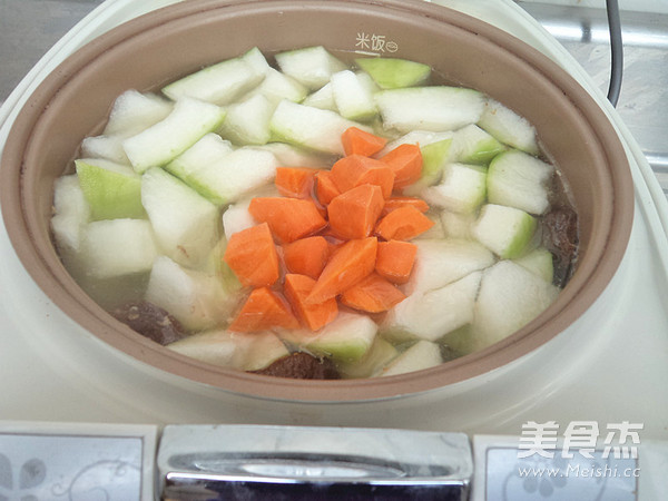 Black Fish Bone Winter Melon Soup recipe