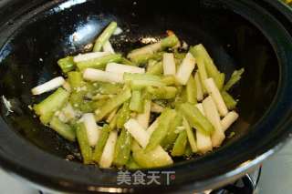Yam Bitter Gourd Strips recipe