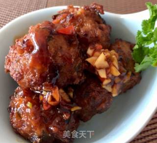 Garlic Meatballs recipe