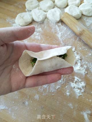 Leek Egg Shrimp Rice Dumplings recipe