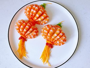 Good Luck New Year Dishes❗️zero Difficulty and High-value, Booming Lantern Shrimp recipe