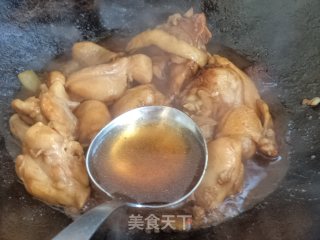 Roasted King Pleurotus with Drumsticks recipe