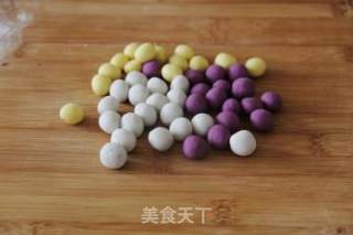 Honey Red Bean Taro Balls recipe