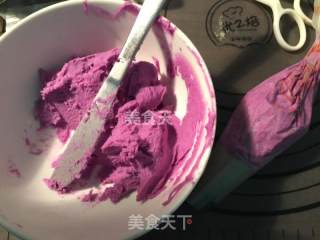 #柏翠大赛#osmanthus Purple Yam Tart recipe