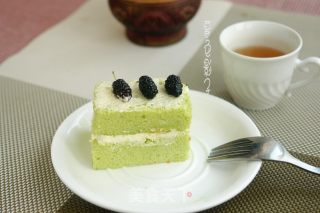 #四session Baking Contest and It's Love to Eat Festival# Vegetable Juice Small Square Cream Cake recipe