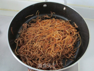 Stir-fried Noodles with Chicken Festive Pork recipe