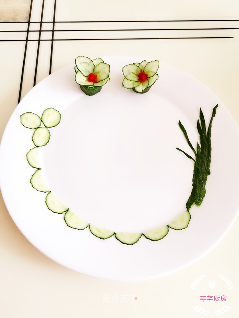 Cucumbers on A Plate recipe
