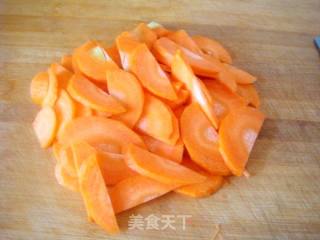 Vegetarian Fried Lotus Root and Carrot Slices recipe