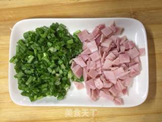 Salad Colored Ham and Pork Loaf recipe