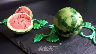 #柏翠大赛#passion Summer~mini Watermelon. recipe