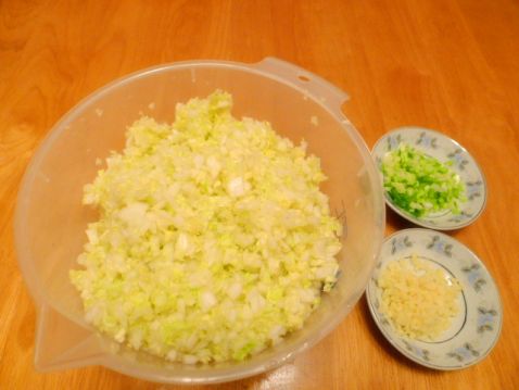 Chinese Cabbage and Pork Buns recipe