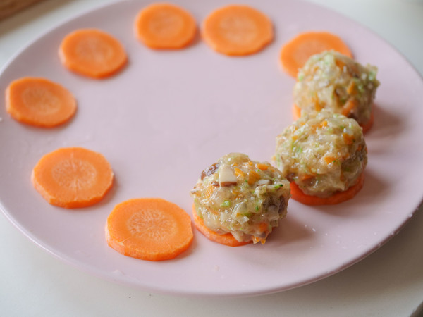 Children's Vegetable Shrimp Balls recipe