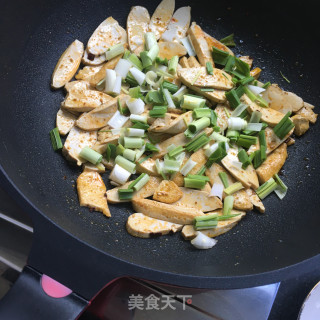 Stir-fried Dried Tofu with Cumin recipe