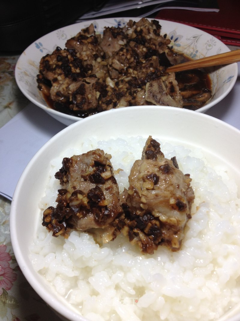 Soy Sauce Steamed Pork Ribs recipe