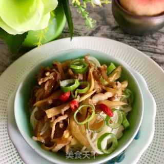 "mustard Pickled Mustard" Pork Noodles recipe