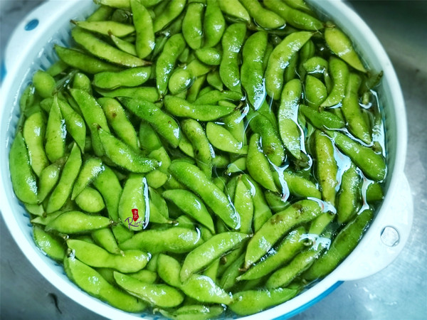 Boiled Edamame in Brine recipe