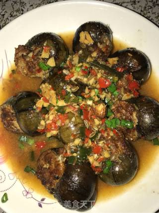 Escargot Stuffed Meat recipe