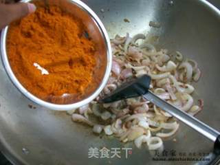 Home Cooking @@简版~~ Spicy Curry Shrimp recipe