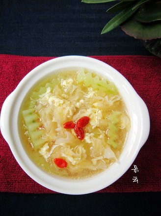 Cucumber Tremella Soup